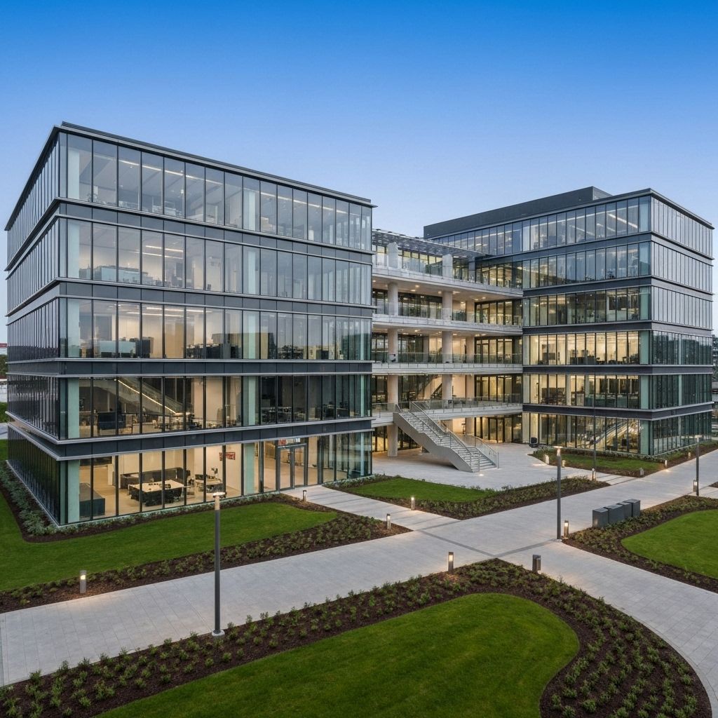 Modern Office Complex - After